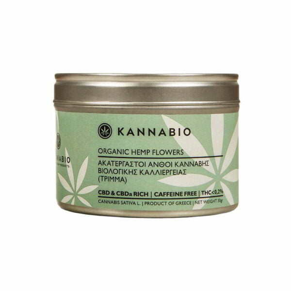 Ακατέργαστοι Ανθοί Κάνναβης Τρίμμα Kannabio 30gr