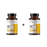 Natural Doctor Turmeric & Ginger 2x60 Κάψουλες (2 Τεμάχια)