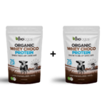 Βιολογική Πρωτεΐνη Whey Ορού Γάλακτος Κακάο 2x500gr 75% Βιολόγος (2 Τεμάχια)