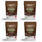Βιολογική Πρωτεΐνη Choco Αρακά 4x500gr 76% Βιολόγος (4 Τεμάχια)