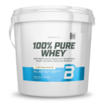 Biotech USA 100% Pure Whey Πρωτεΐνη Ορού Γάλακτος Χωρίς Γλουτένη με Γεύση Bourbon Vanilla 4kg