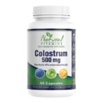 Natural Vitamins Colostrum 500mg Συμπλήρωμα για την Ενίσχυση του Ανοσοποιητικού 60 Κάψουλες