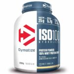 Dymatize ISO 100 Hydrolyzed Πρωτεΐνη Ορού Γάλακτος Χωρίς Γλουτένη με Γεύση Gourmet Vanilla 2.264gr