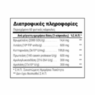 Natural Doctor Easy Digest χωρίς Γλουτένη 2x60 Φυτικές Κάψουλες (2 Τεμάχια) - Image 2
