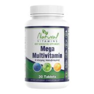 Natural Vitamins Mega Multivitamin Πολυβιταμίνη για Ενέργεια, Ενίσχυση του Ανοσοποιητικού & τα Μαλλιά 100mg 30 Ταμπλέτες