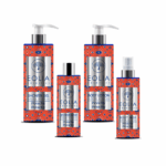 Eolia Gift Box Body Lotion, Shower Gel, Shower Scrub, Body Mist Peachy Peachy (4 τεμάχια)