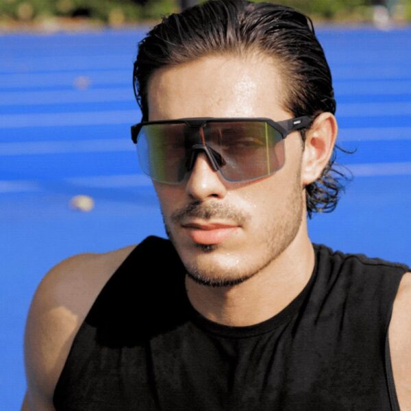 Chamelo Shield Matte Black Frame | Smoke Lenses - Image 4