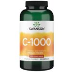Swanson Vitamin C with Rose Hips Βιταμίνη για Ενίσχυση του Ανοσοποιητικού, τo Δέρμα & Αντιοξειδωτική δράση 1000mg 250 Κάψουλες