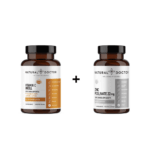Natural Doctor Vit C Incell Βιταμίνη για Ενίσχυση Ανοσοποιητικού, τo Δέρμα & Αντιοξειδωτική δράση 120 κάψουλες & Ψευδάργυρος 120 Κάψουλες (1+1)