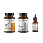 Natural Doctor Vit C Incell Βιταμίνη 120 κάψουλες, Ψευδάργυρος 120 Κάψουλες, Pure D3 Βιταμίνη 2000iu 30ml