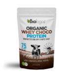 Βιολογική Πρωτεΐνη Whey Ορού Γάλακτος Κακάο 500gr 75% Βιολόγος