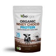 Βιολογική Πρωτεΐνη Whey Ορού Γάλακτος Κακάο 500gr 75% Βιολόγος