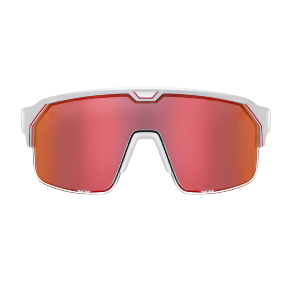 Chamelo Music Shield Matte White Frame | Fire Lenses - Image 2