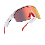 Chamelo Music Shield Matte White Frame | Fire Lenses - Image 4