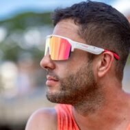 Chamelo Music Shield Matte White Frame | Fire Lenses - Image 6