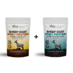 Αιγοπρόβεια Πρωτεΐνη Με Μπανάνα & Κακάο 500gr & Αιγοπρόβεια Πρωτεΐνη Ορού Γάλακτος 500gr Βιολόγος (1+1)