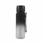 AlpinTec Πλαστικό Παγούρι Black-White με Καλαμάκι Non Spill 500ml