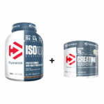 Dymatize ISO 100 Hydrolyzed Πρωτεΐνη Ορού Γάλακτος Χωρίς Γλουτένη με Γεύση Gourmet Chocolate 2.264gr & Creatine Monohydrate 500g (1+1)