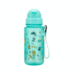AlpinTec Παιδικό Παγούρι Forest Animals Πλαστικό με Καλαμάκι Non Spill 400ml
