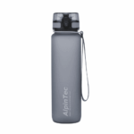 AlpinTec Πλαστικό Παγούρι Γκρι Non Spill 1000ml