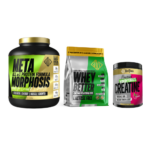 GoldTouch Nutrition Metamorphosis Belgium Chocolate 2kg, Whey Better HydroProtein 80% Natural 908gr, Creatine Monohydrate Micronized 400gr