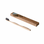 Οδοντόβουρτσα Bamboo Ανθρακί Medium Σκληρότητα Minimal List