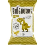 Γαριδάκια Δεινόσαυρος Τυρί Χωρίς Γλουτένη 50gr Biosaurus