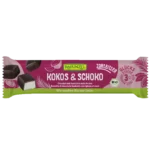 Μπάρα Καρύδας Με Μαύρη Σοκολάτα 20x50gr Rapunzel (20 Τεμάχια)