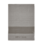 Πετσέτα Κουζίνας Ρίγες Από Οργανικό Βαμβάκι 70x50cm Minimal List