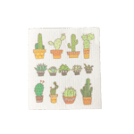 Πανί Καθαρισμού Κάκτοι Από Φυσική Κυτταρίνη & Βαμβάκι Minimal List