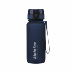 AlpinTec Πλαστικό Αθλητικό Παγούρι Μπλε Non Spill 650ml