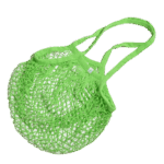 Τσάντα Δίχτυ Lime Από Οργανικό Βαμβάκι Minimal List