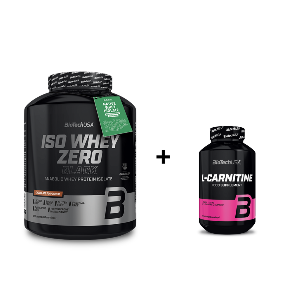 l-carnitine 1000 mg by biotech USA Iso Whey Zero Black 1.816kg με Γεύση Σοκολάτα + 1000mg 60 Ταμπλέτες – Το Νο1 eshop με Συμπληρώματα Διατροφής Ergogenics Pack size:6-PACK Acetyl L-Carnitina 60 cápsulas