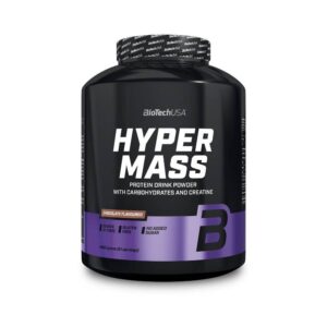 Biotech USA Hyper Mass με Κρεατίνη Χωρίς Γλουτένη με Γεύση Σοκολάτα 4kg & Δώρο Shaker Wave Black 600ml